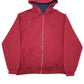 Mens Burgundy Champion  Full Zip Jumper