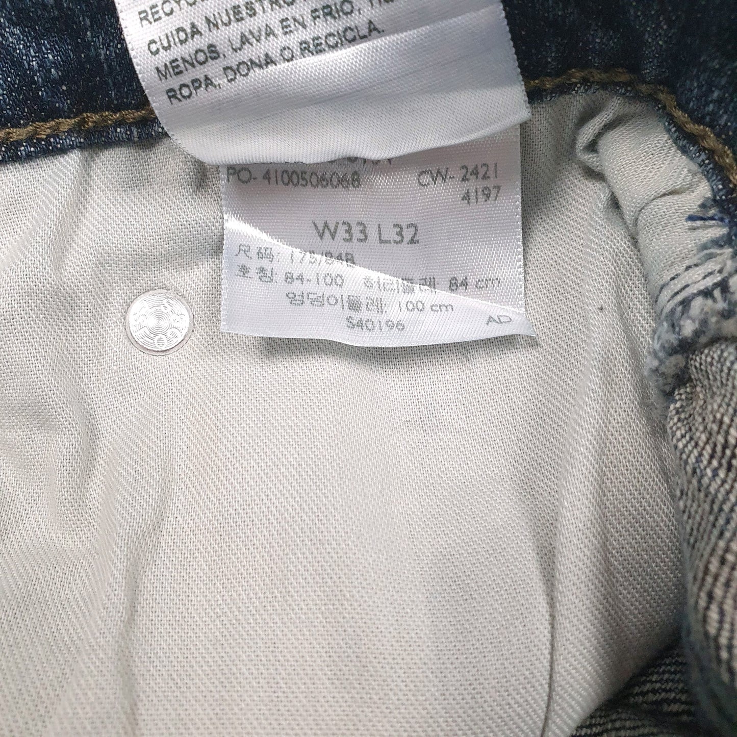 Mens Blue Levis   Jeans