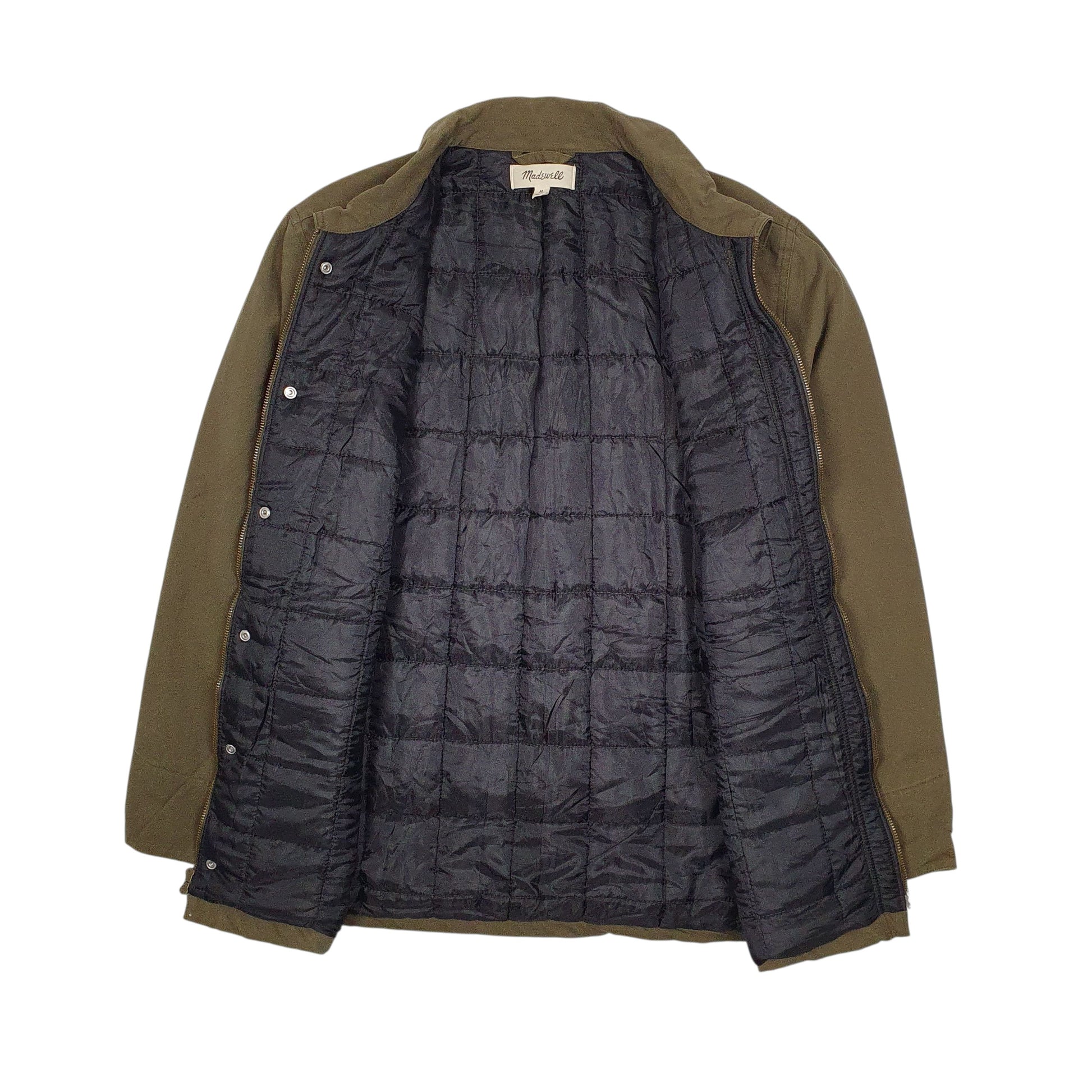 Mens Green Madewell Primaloft Field Parka  Coat