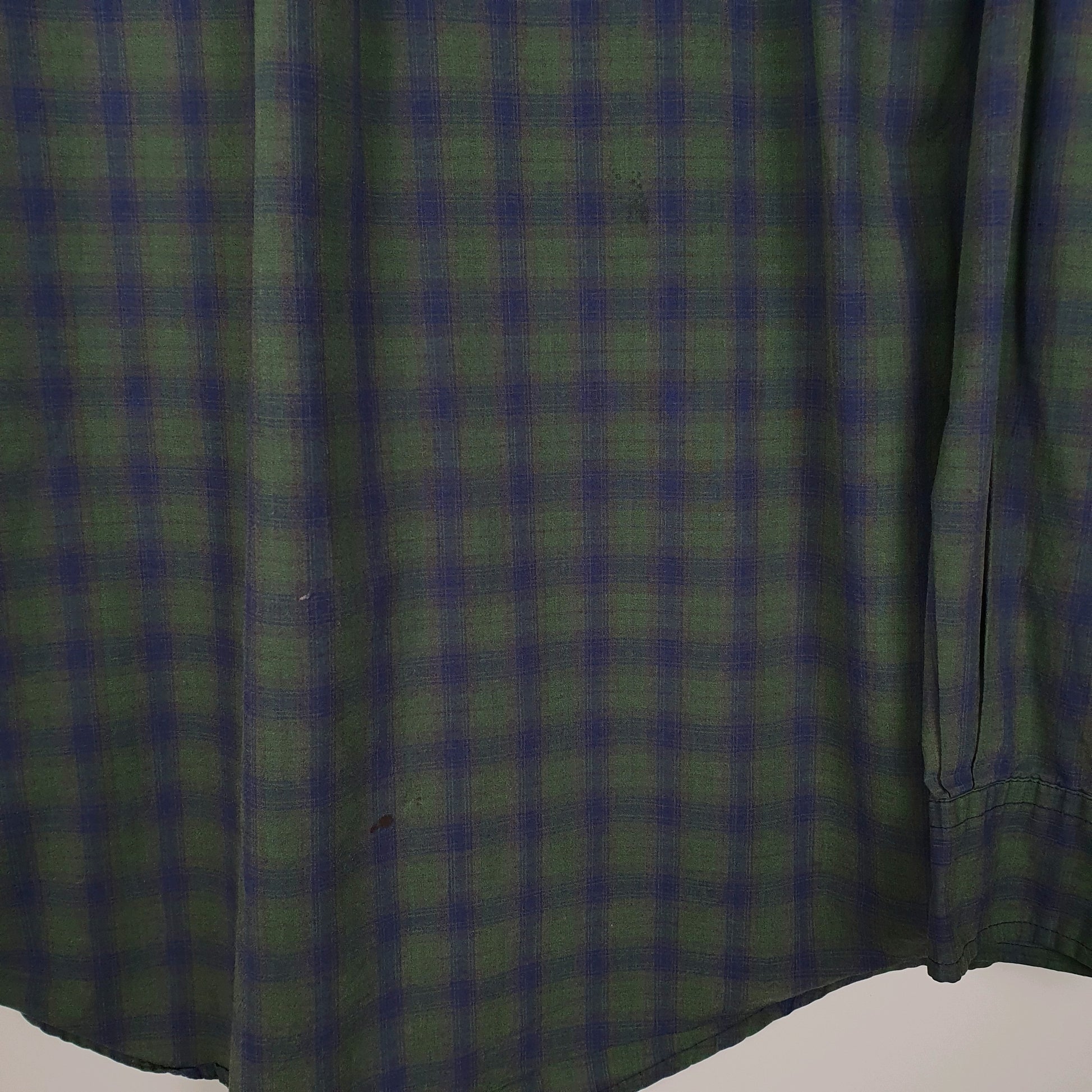 Mens Green L.L.Bean Vintage 90s  Shirt