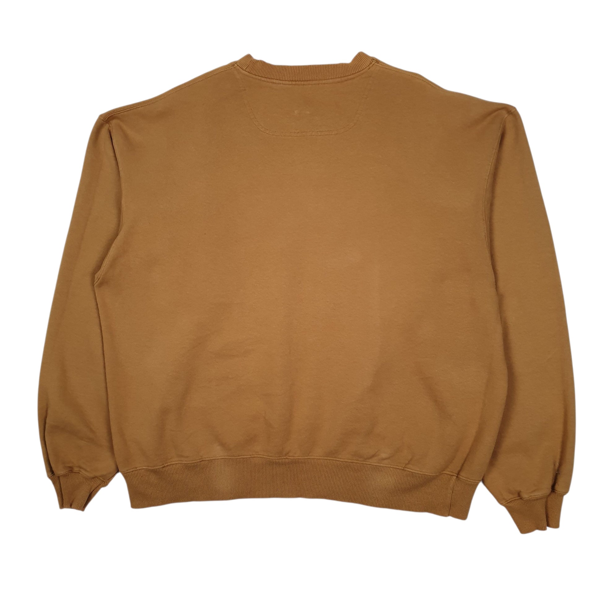 Mens Tan Champion  Crewneck Jumper