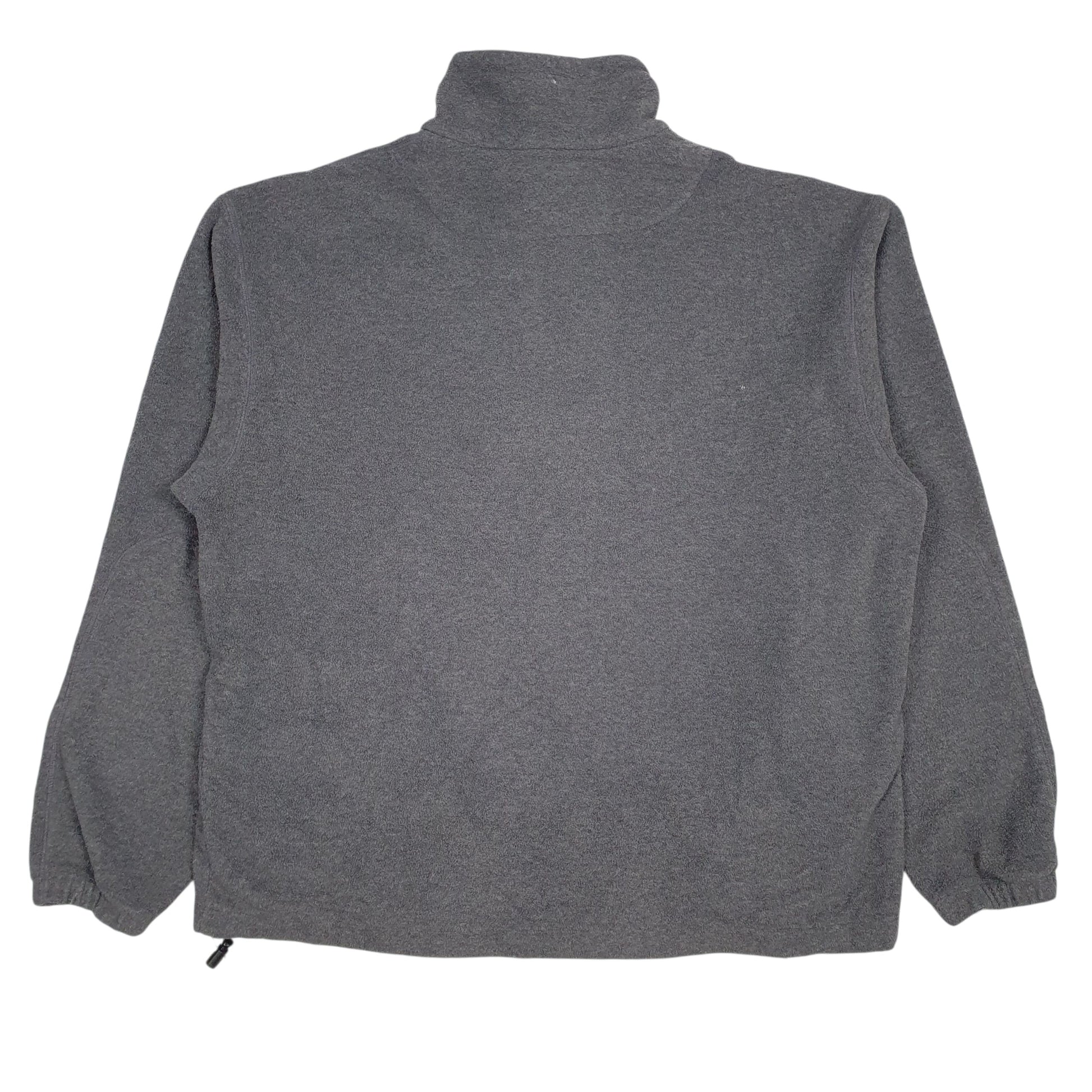 Mens Grey Champion  Quarter Zip Jumper