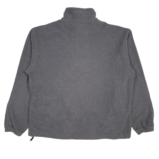 Mens Grey Champion  Quarter Zip Jumper