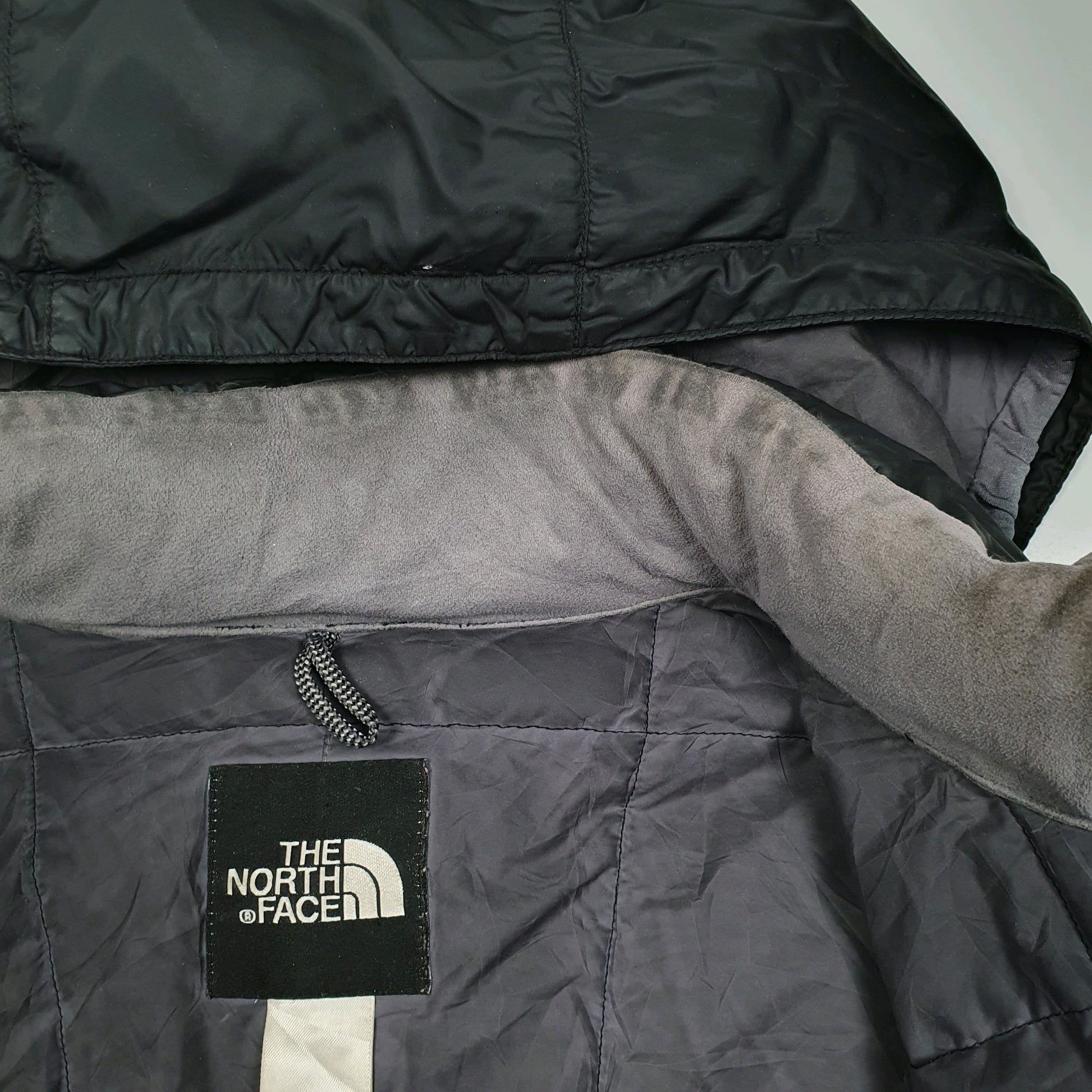Womens Black The North Face Longline Parka  Coat