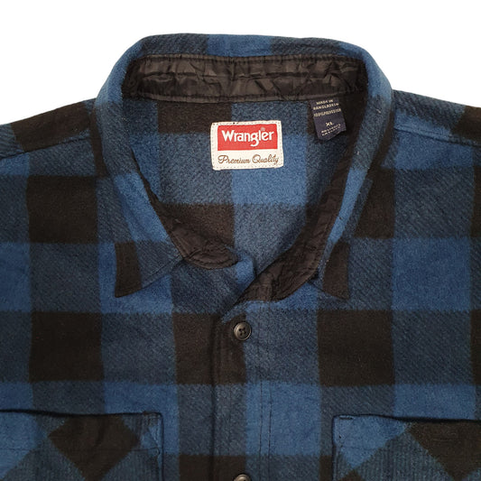 Mens Shirt Wrangler Fleece Overshirt Shacket  Shirt