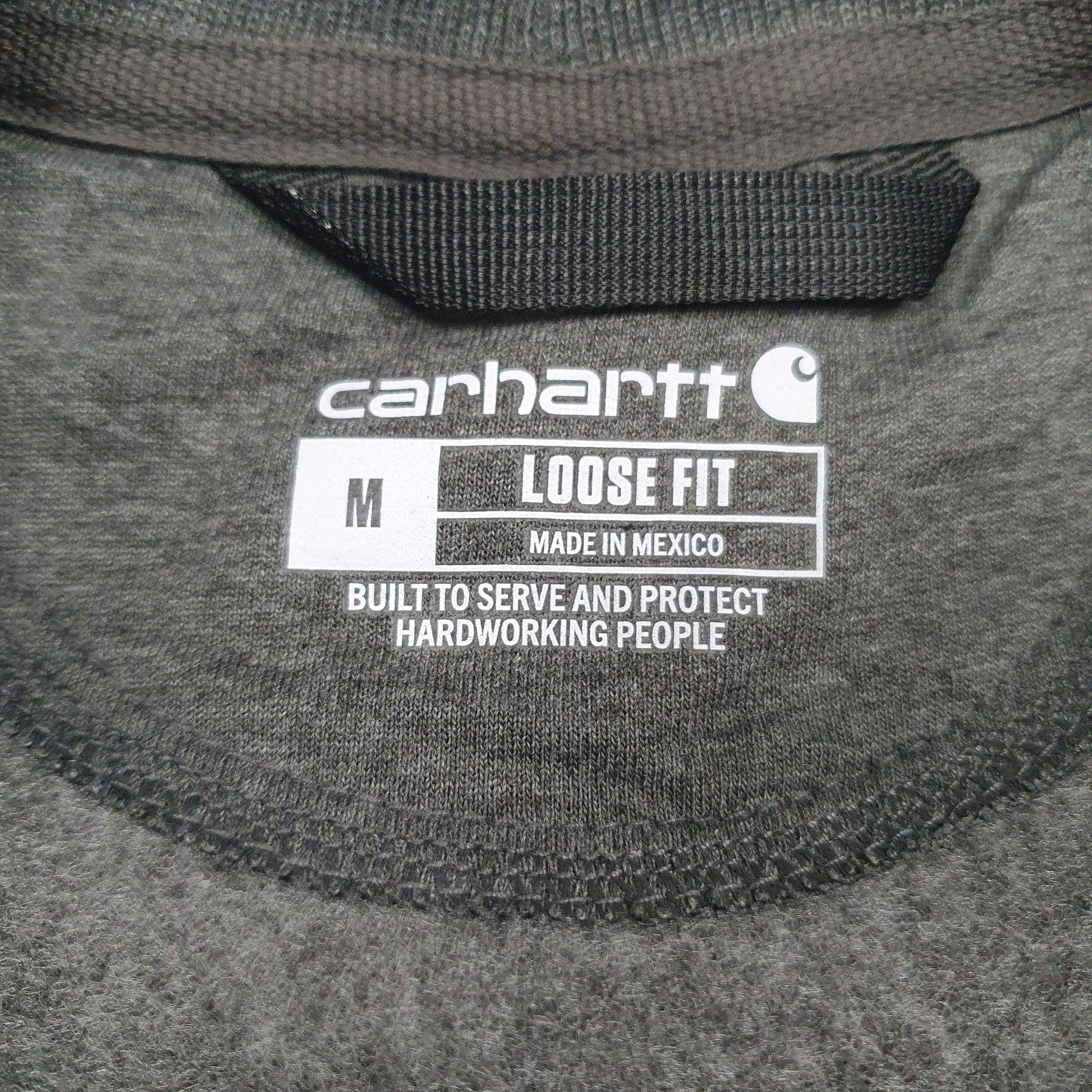 Mens Grey Carhartt  Crewneck Jumper