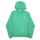 Mens Green Nike  Hoodie Jumper