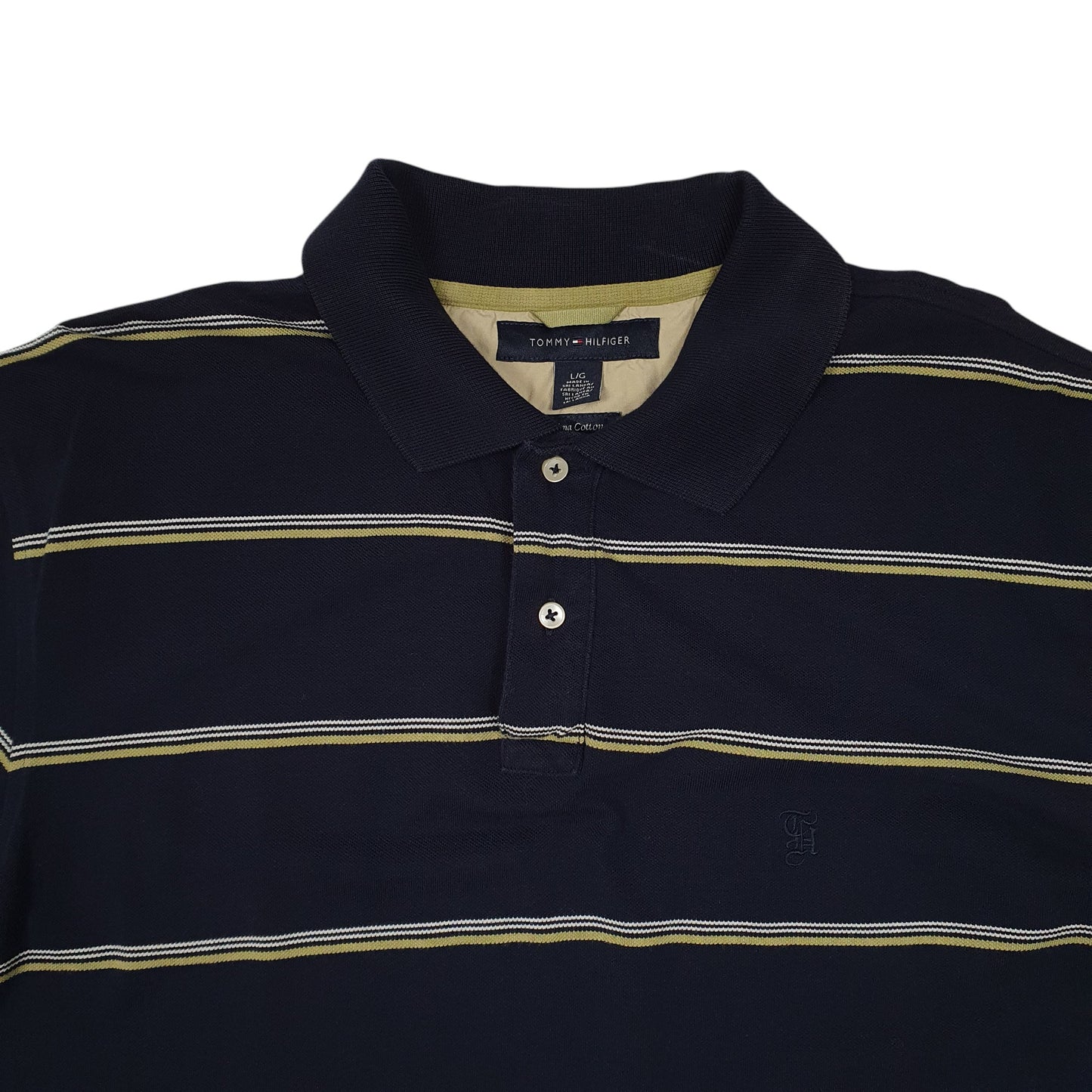Mens Navy Tommy Hilfiger   Polo Shirt