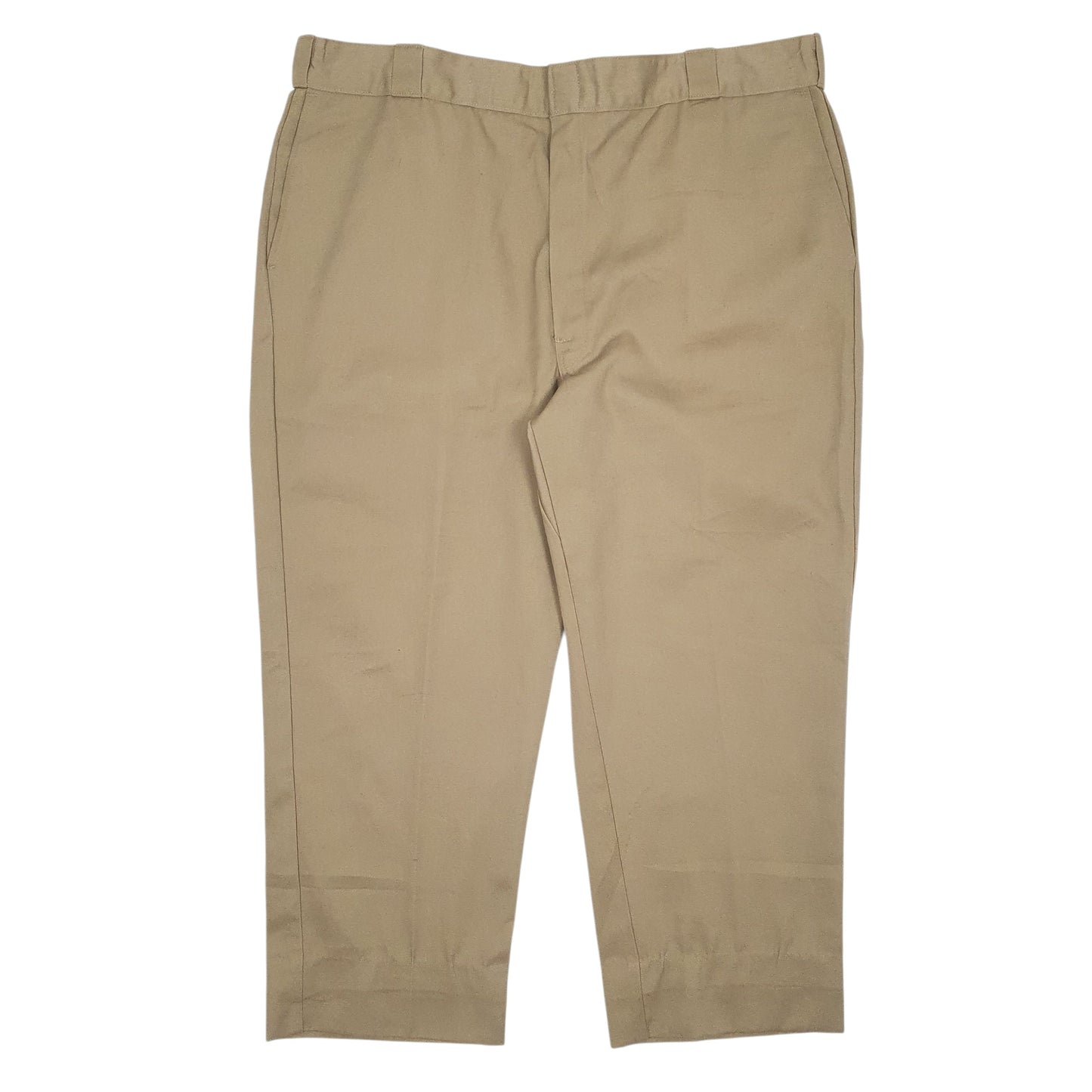 Mens Beige Dickies Workwear Chino Trousers