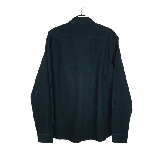 Mens Green H&M Corduroy  Shirt