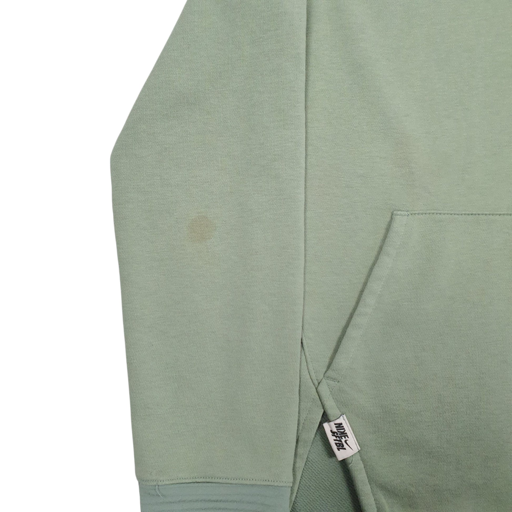 Mens Green Nike Dri-Fit Hoodie Jumper