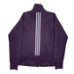 Womens Purple Adidas  Full Zip Jumper