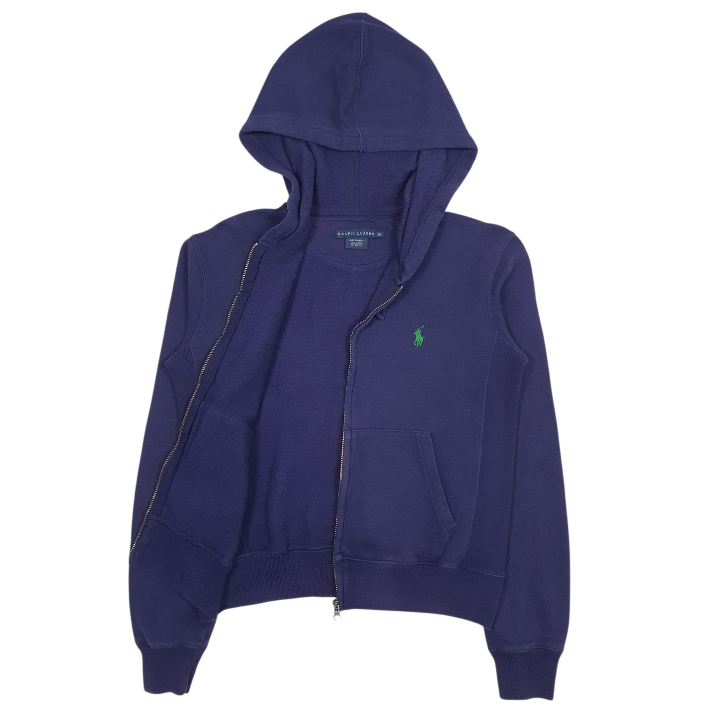 Womens Navy Ralph Lauren  Full Zip Jumper