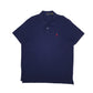 Mens Navy Polo Ralph Lauren Custom Slim Fit Short Sleeve Polo Shirt