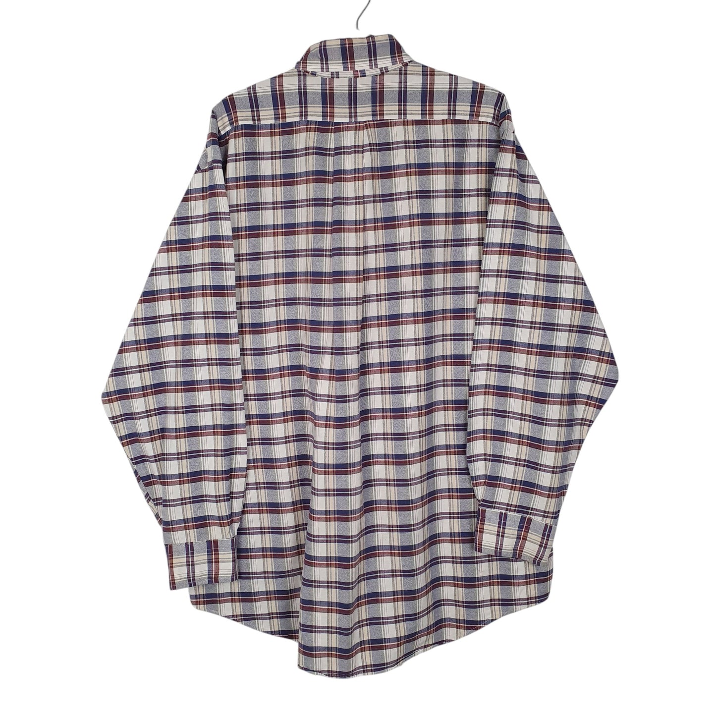 Mens Blue L.L.Bean Vintage 80s Made In USA  Shirt