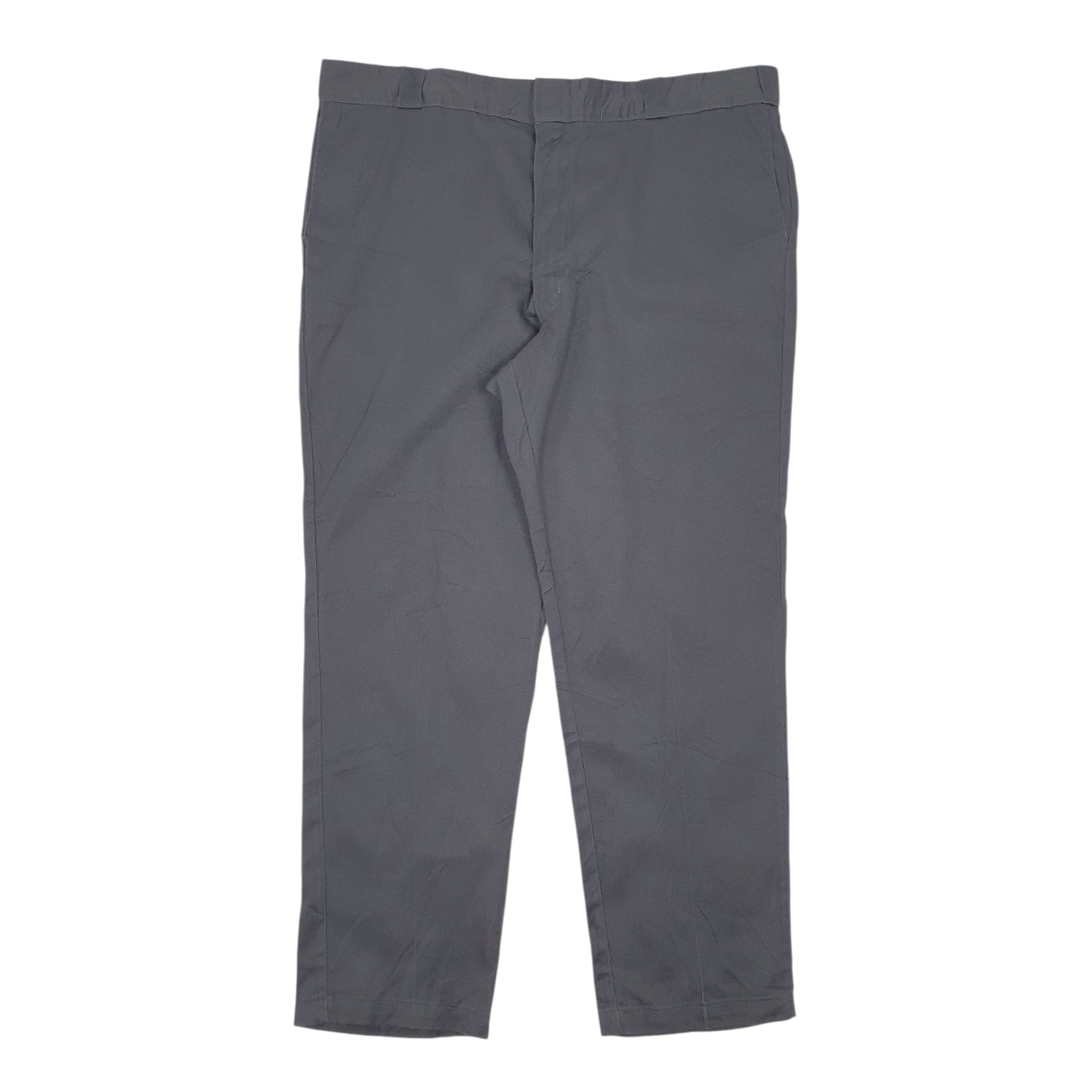 Mens Grey Dickies  Chino Trousers