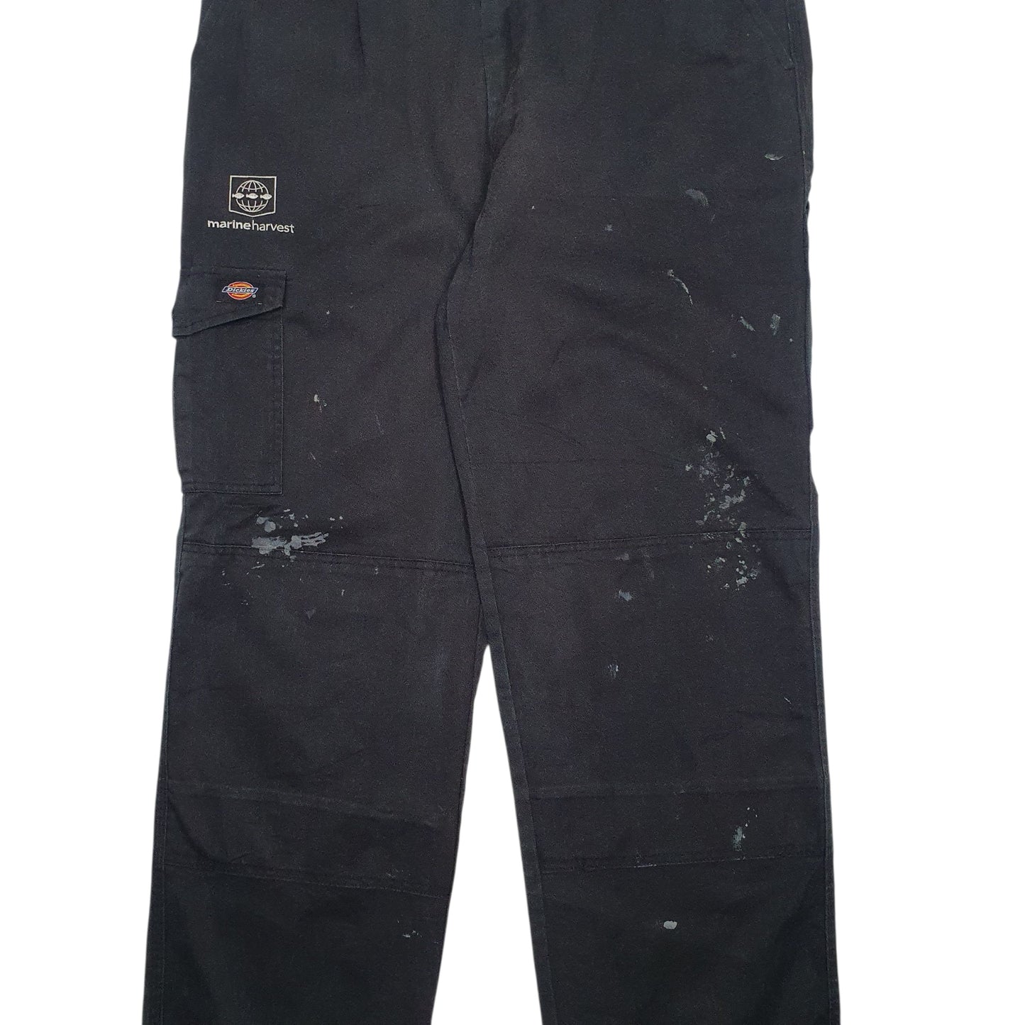 Mens Black Dickies Workwear  Trousers
