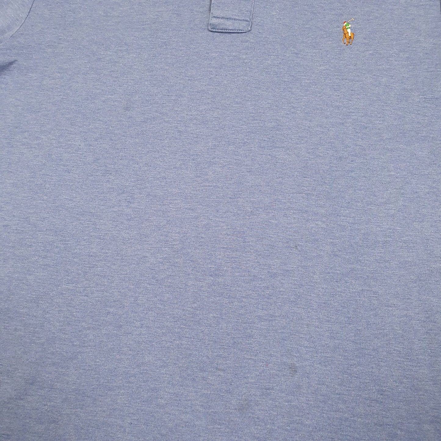 Mens Blue Polo Ralph Lauren Pima Soft Touch  Polo Shirt