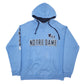 Mens Blue Champion Notre Dame Hoodie Jumper