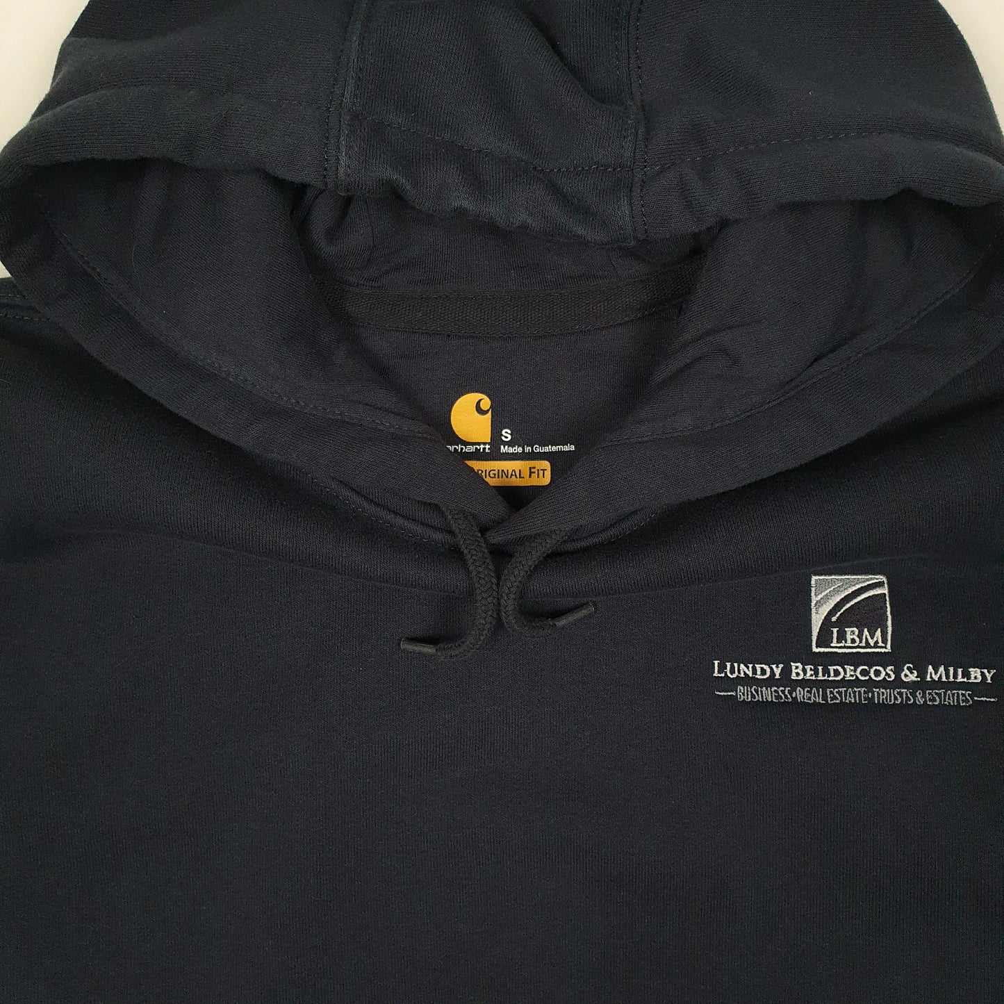 Mens Navy Carhartt  Hoodie Jumper
