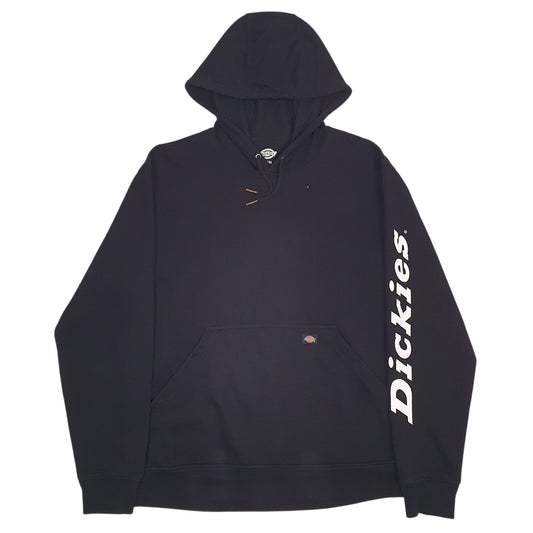 Mens Black Dickies  Hoodie Jumper