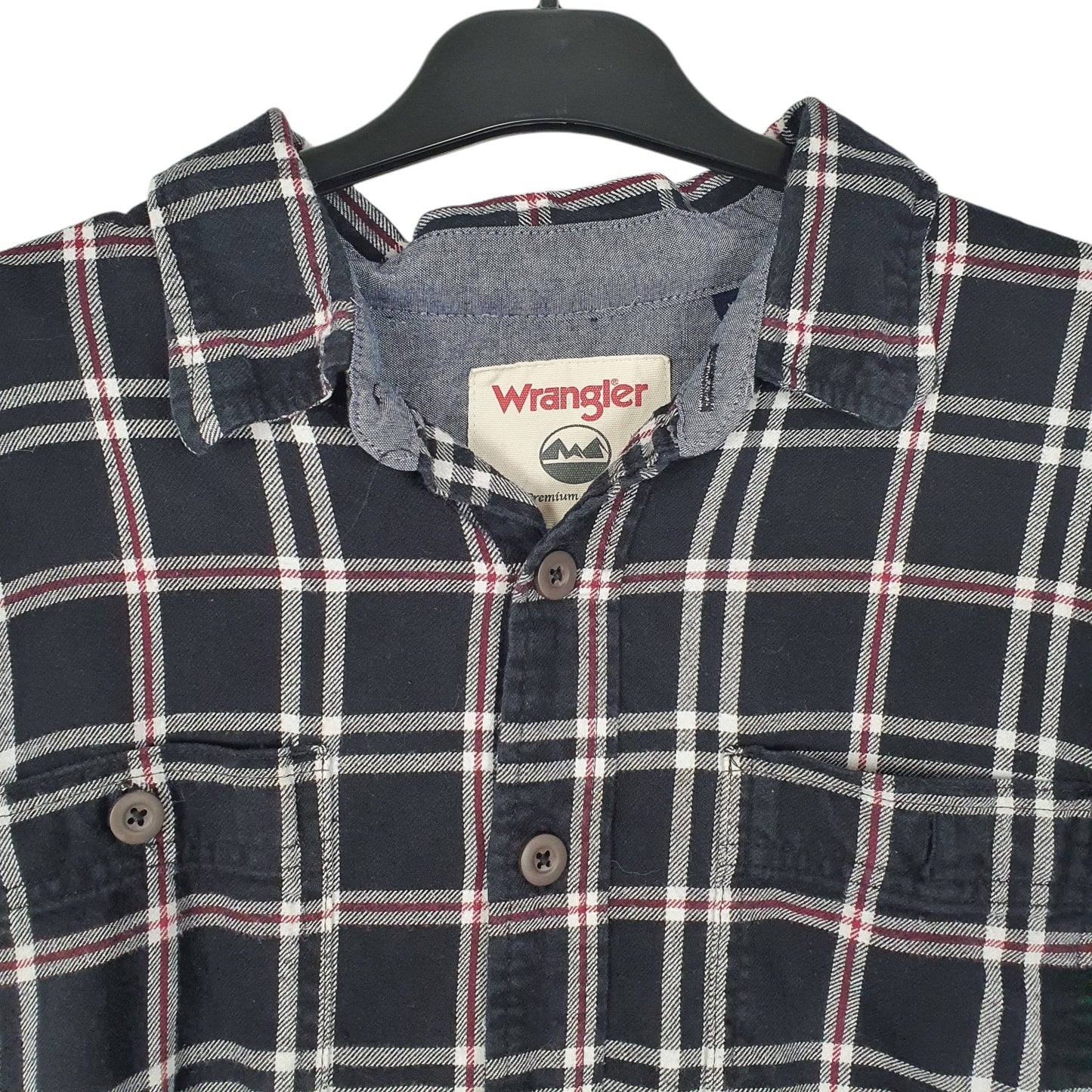 Mens Black Wrangler   Shirt