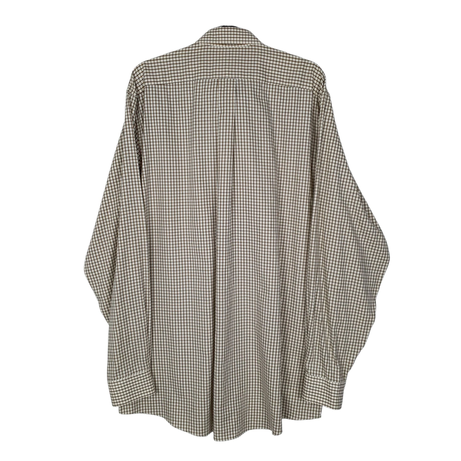 Mens Cream L.L.Bean   Shirt