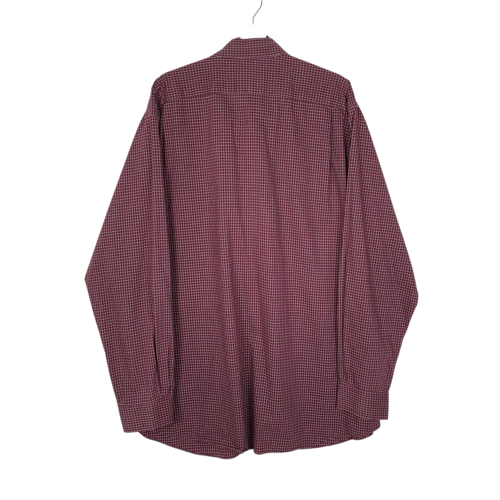 Mens Burgundy L.L.Bean   Shirt