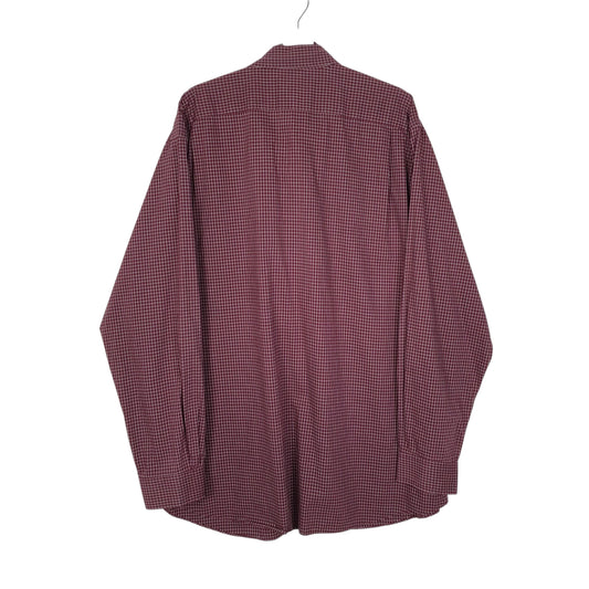 Mens Burgundy L.L.Bean   Shirt