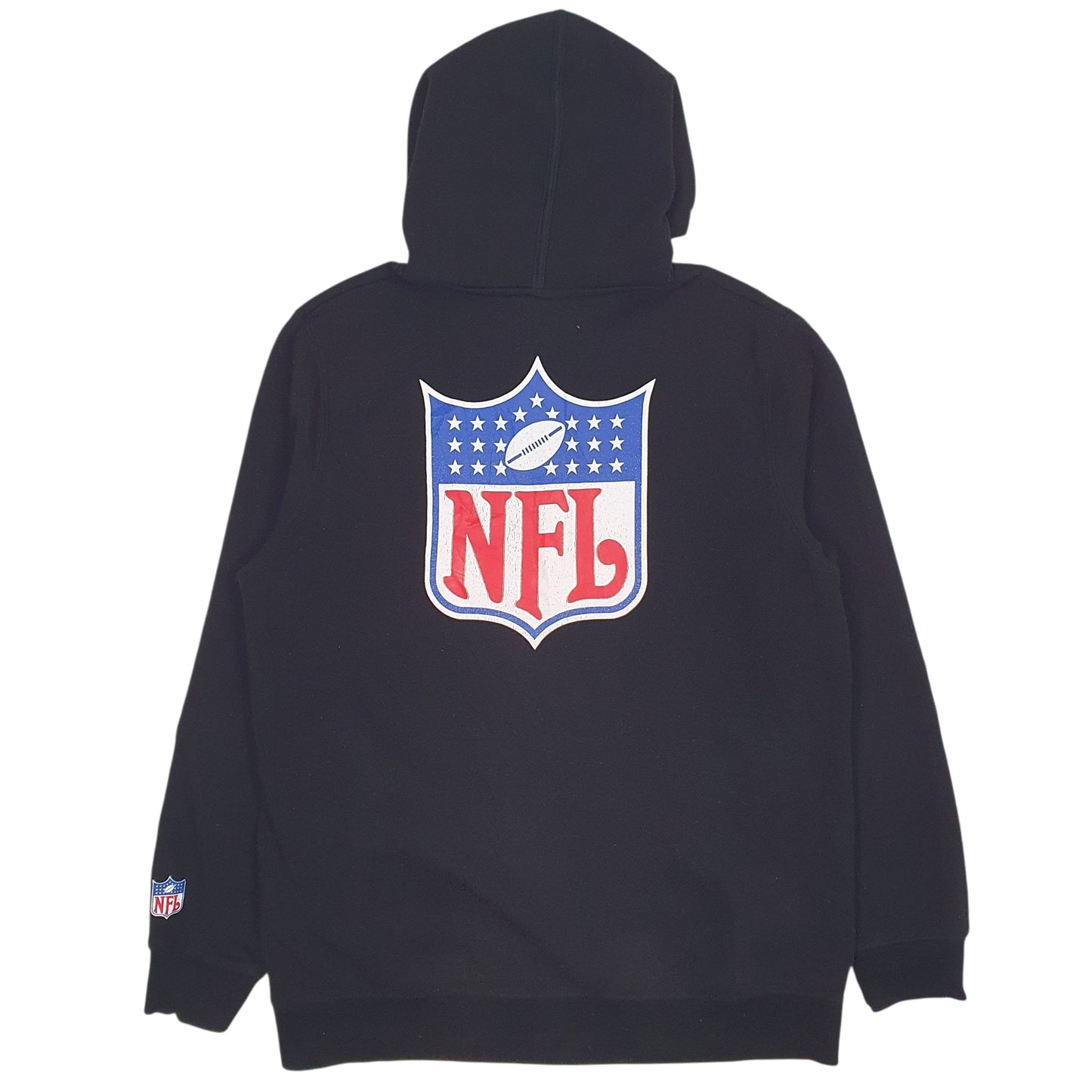 Mens Black NFL  Hoodie Jumper