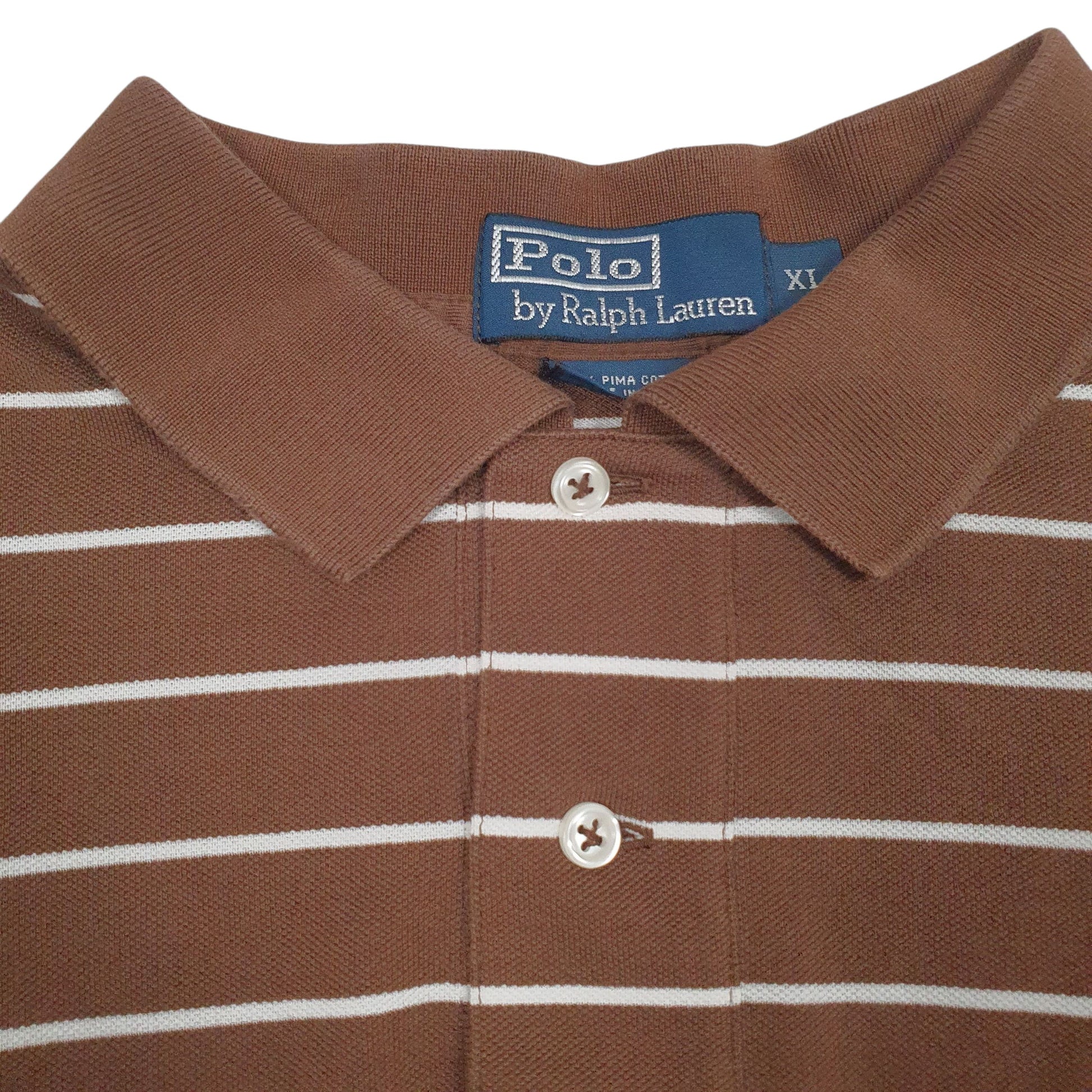 Mens Brown Polo Ralph Lauren   Polo Shirt