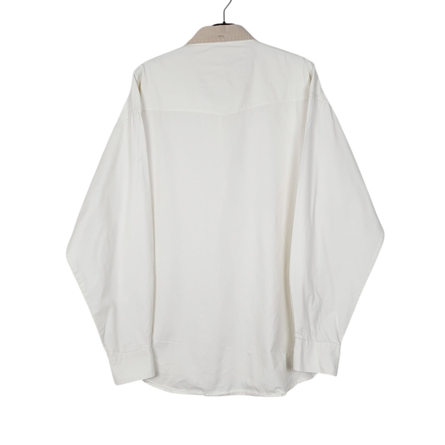 Mens White Wrangler PBR  Shirt