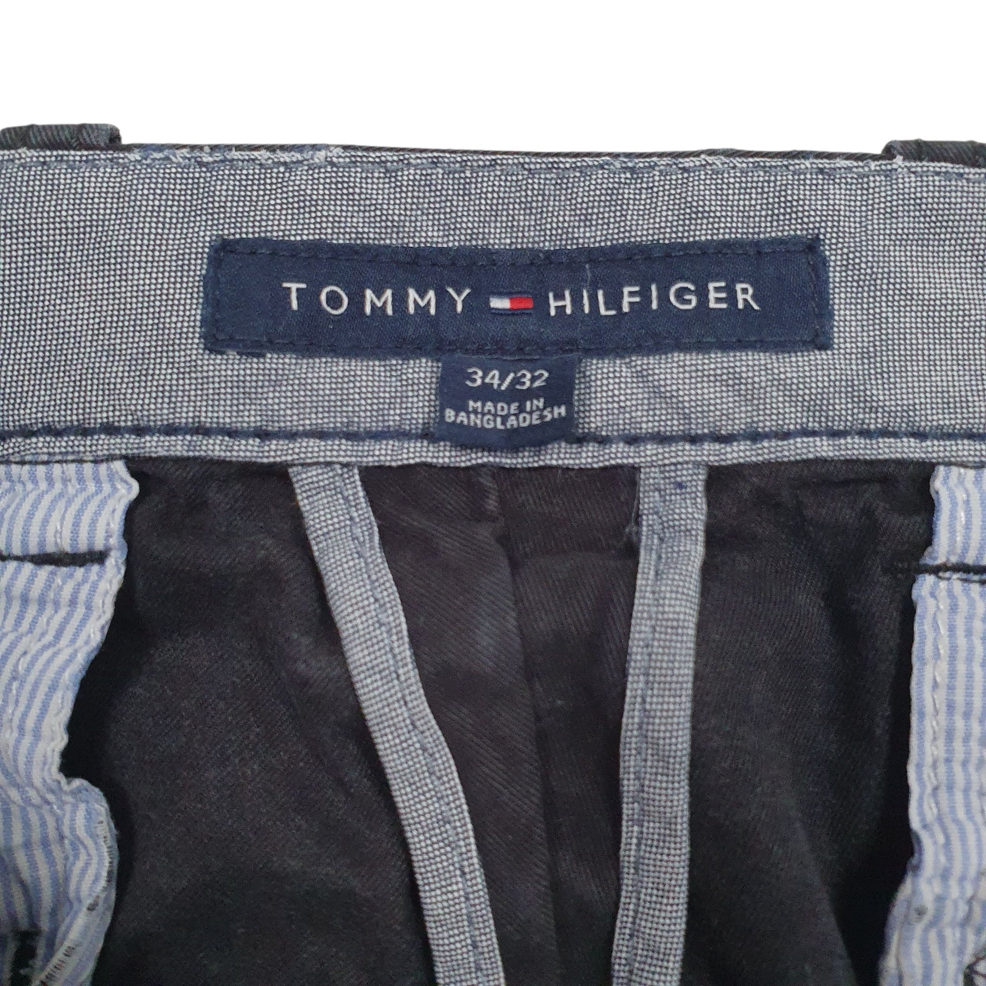 Mens Black Tommy Hilfiger   Trousers