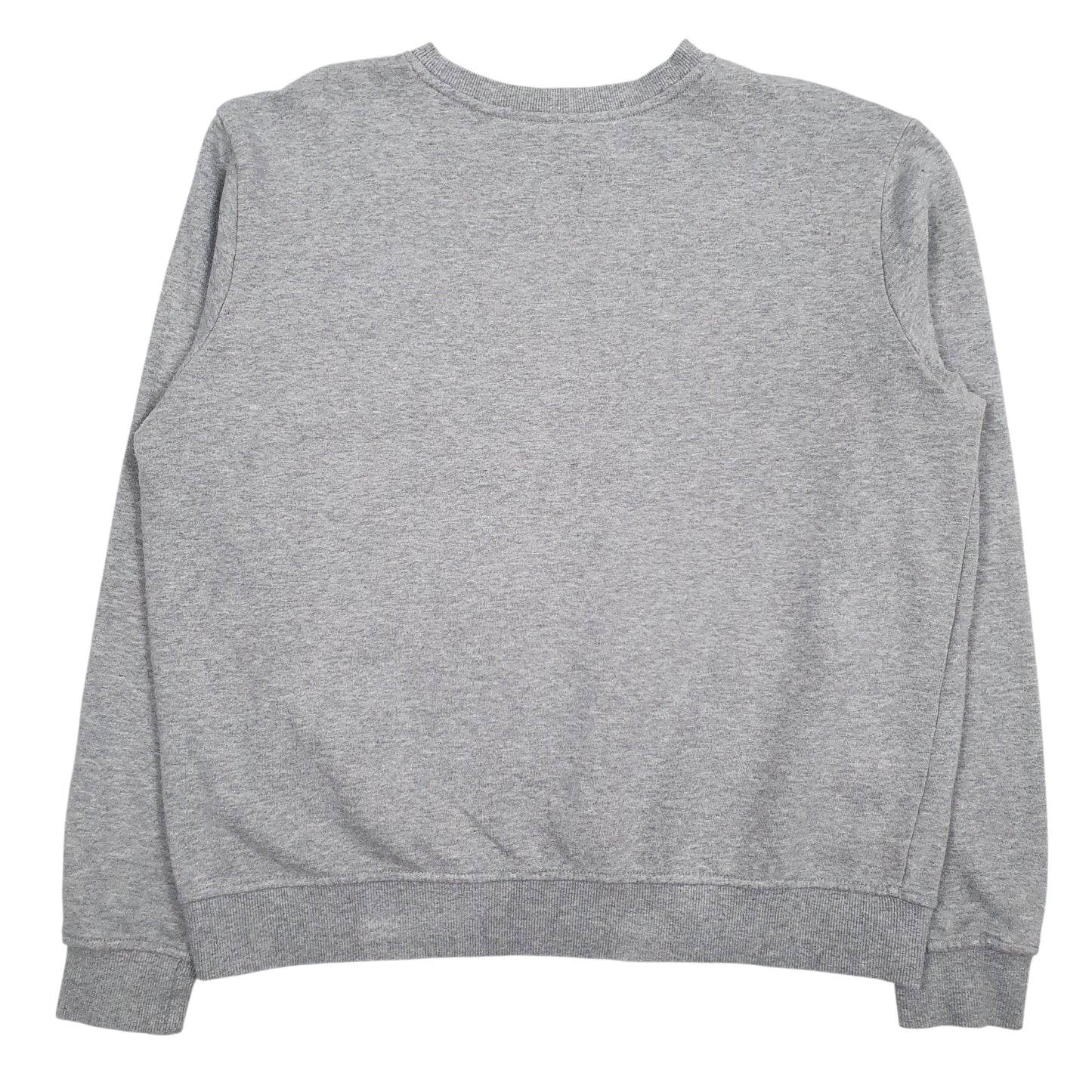 Mens Grey Fila  Crewneck Jumper