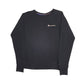 Mens Black Champion Lightweight Crewneck Jumper