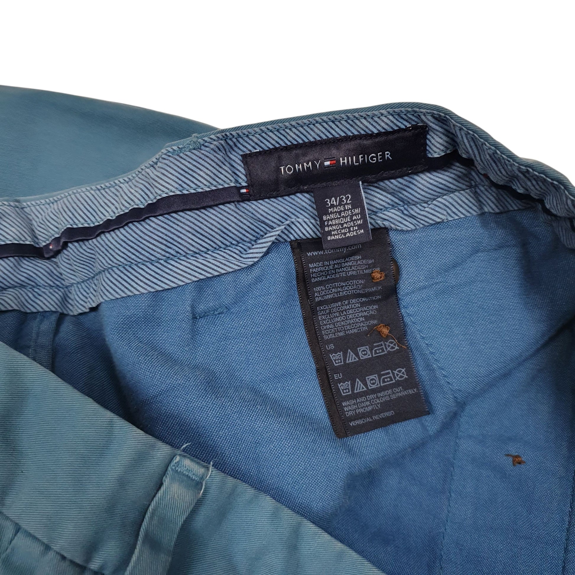 Mens Blue Tommy Hilfiger   Trousers