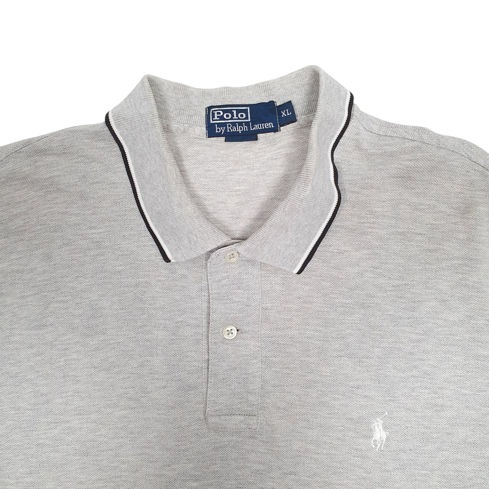 Mens Grey Polo Ralph Lauren   Polo Shirt