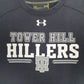 Mens Navy Underarmour One small hole on back Crewneck Jumper
