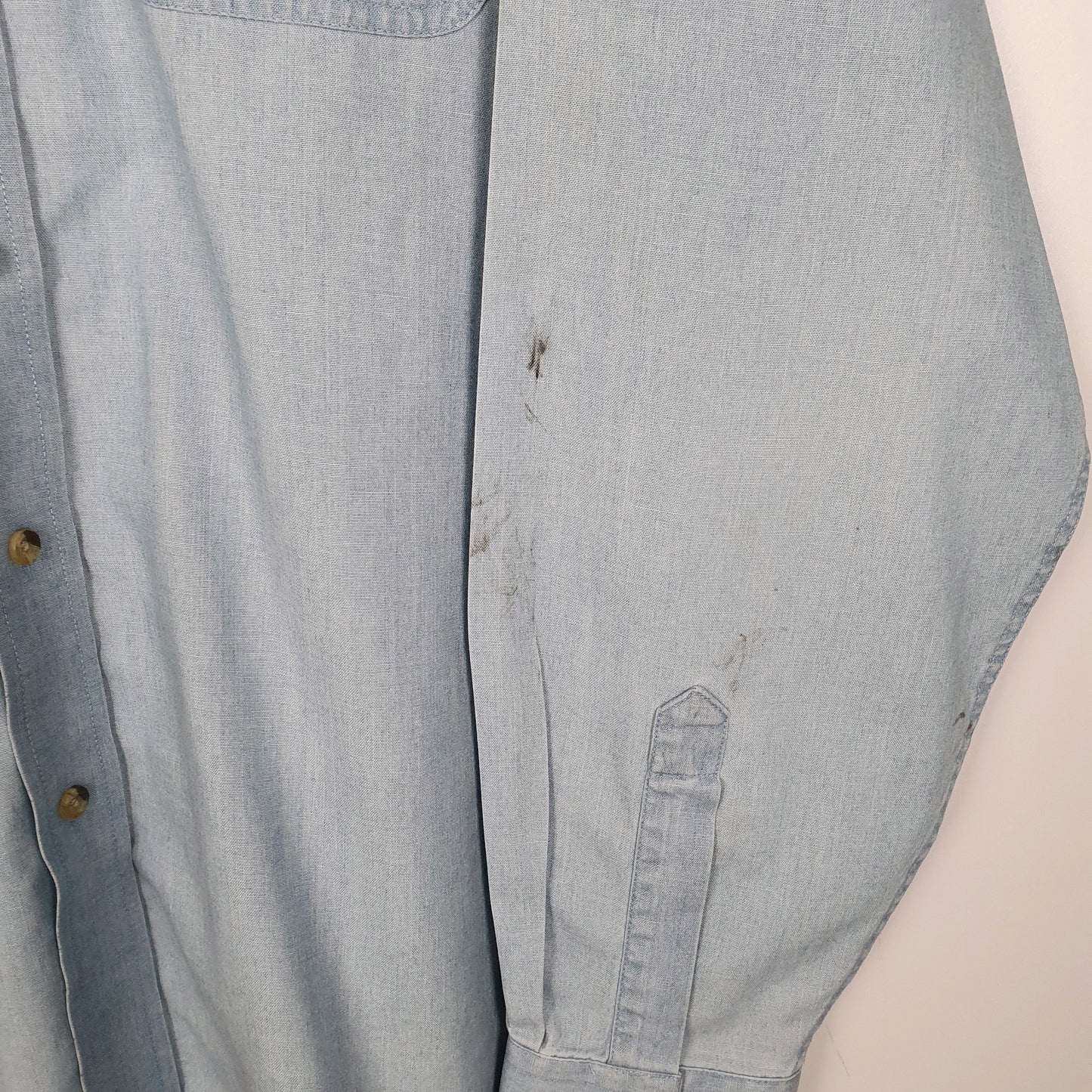 Mens Blue L.L.Bean   Shirt