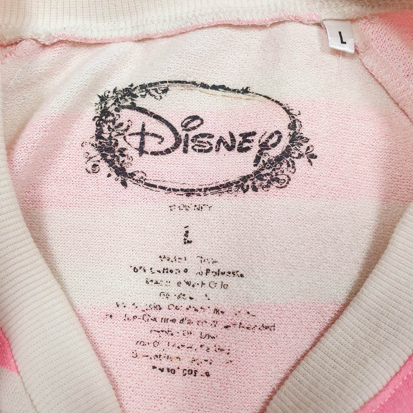 Womens Pink Disney  Crewneck Jumper