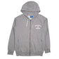 Womens Grey Adidas  Full Zip Jumper