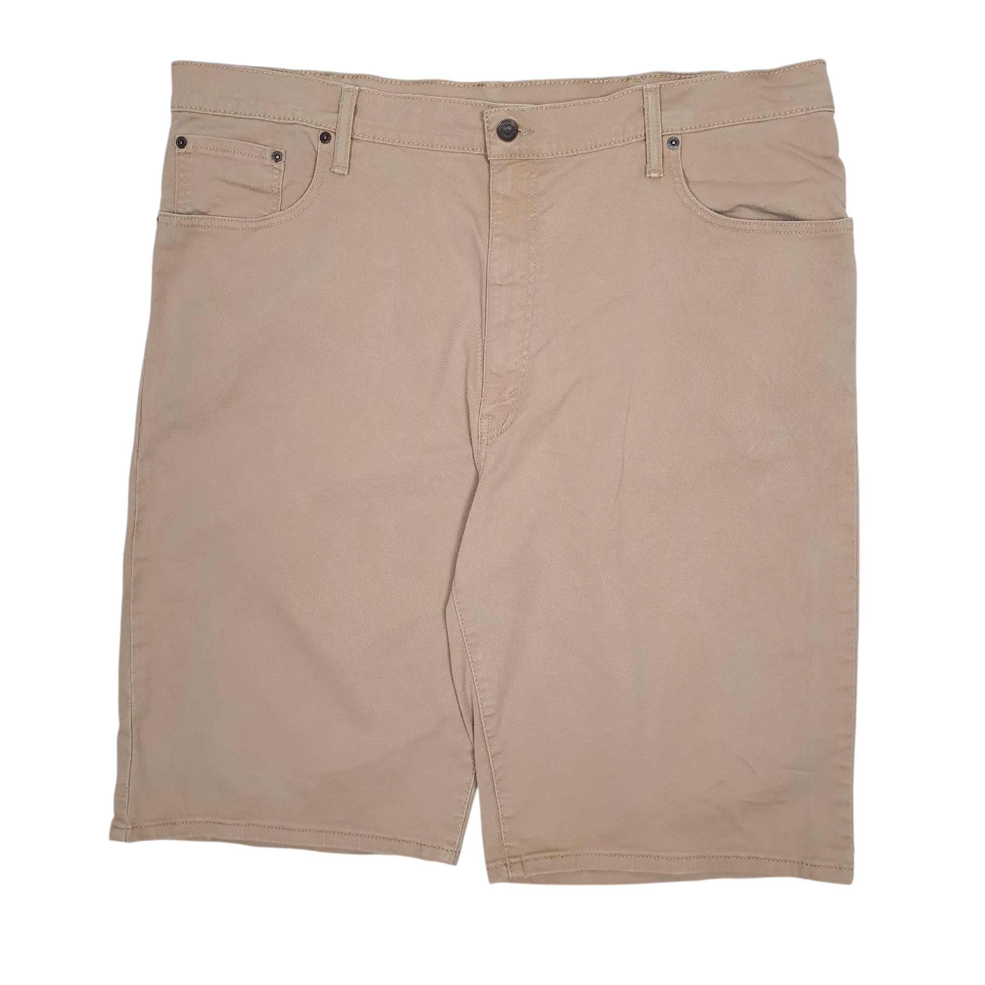 Mens Beige Levis 569 Chino Shorts