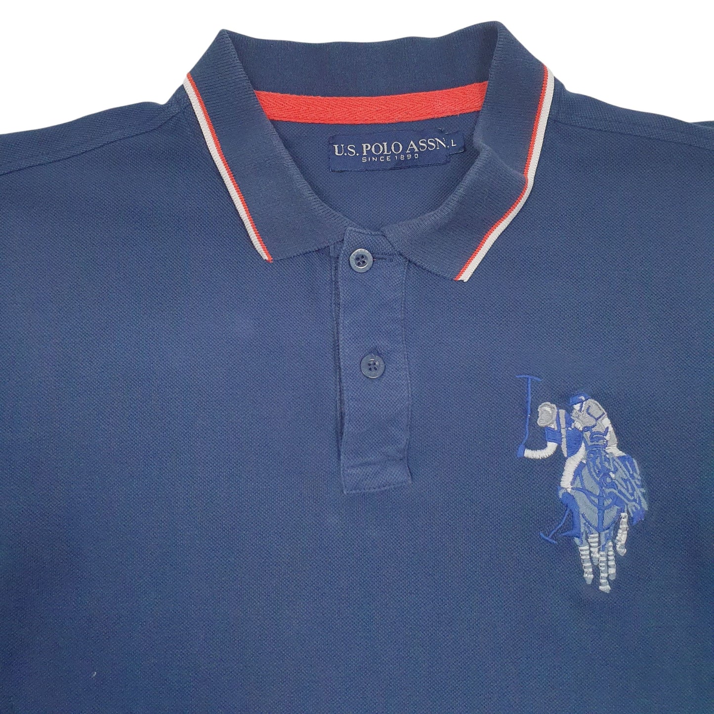 Womens Navy US Polo Assn   Polo Shirt