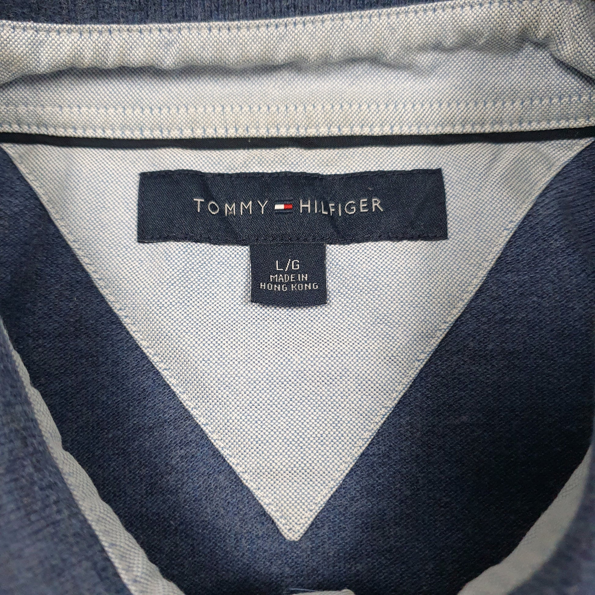 Mens Blue Tommy Hilfiger   Polo Shirt