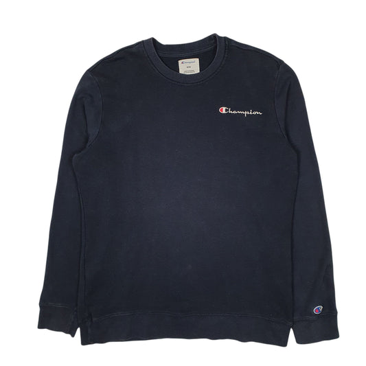 Mens Navy Champion  Crewneck Jumper
