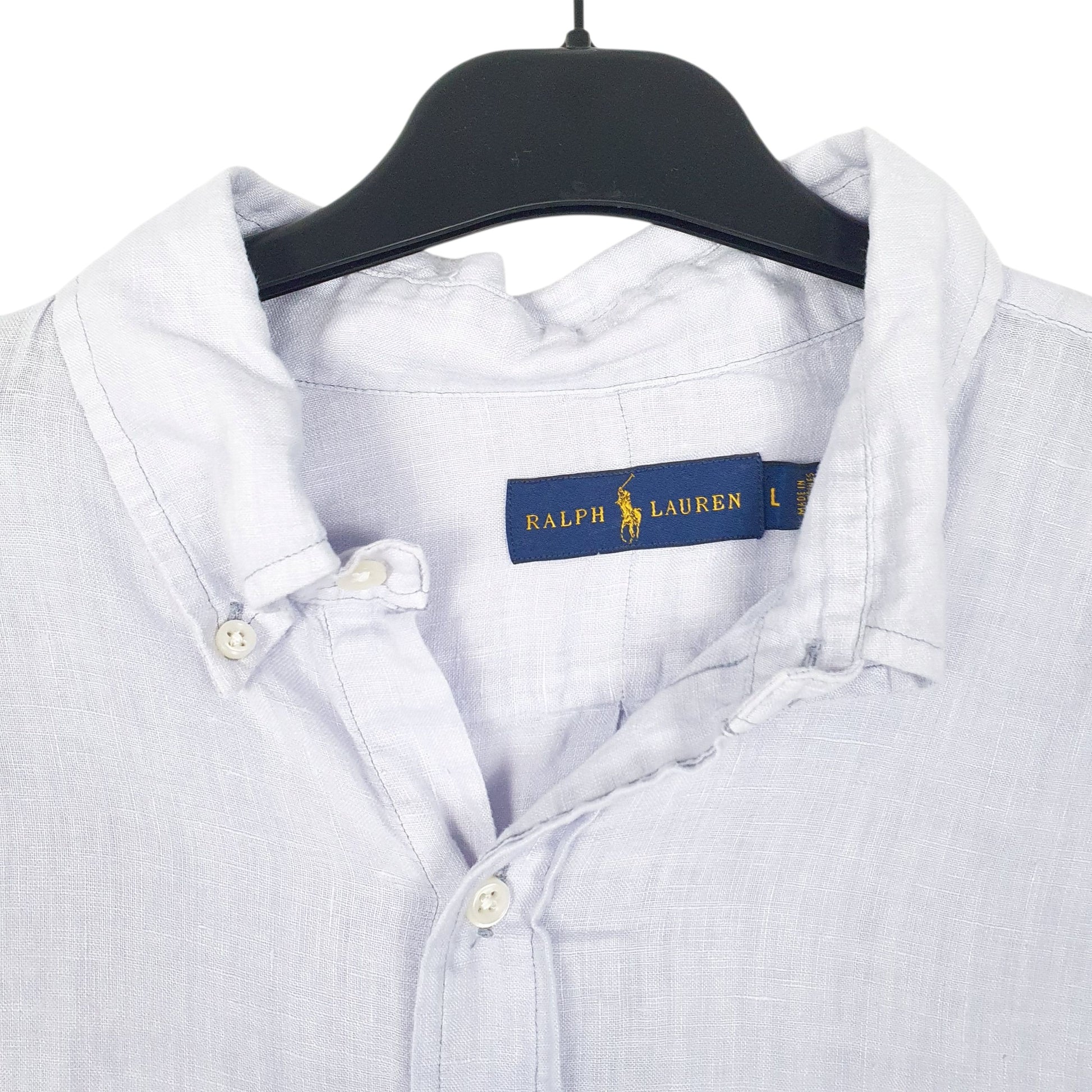 Mens Blue Ralph Lauren   Shirt