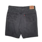 Mens Grey Levis 505 Vintage 00s  Shorts