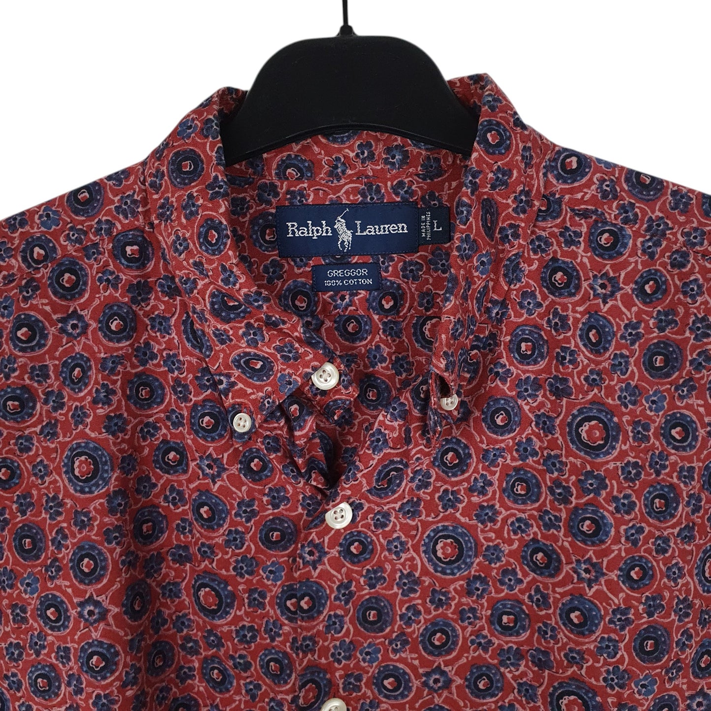 Mens Red Ralph Lauren Paisley Greggor  Shirt