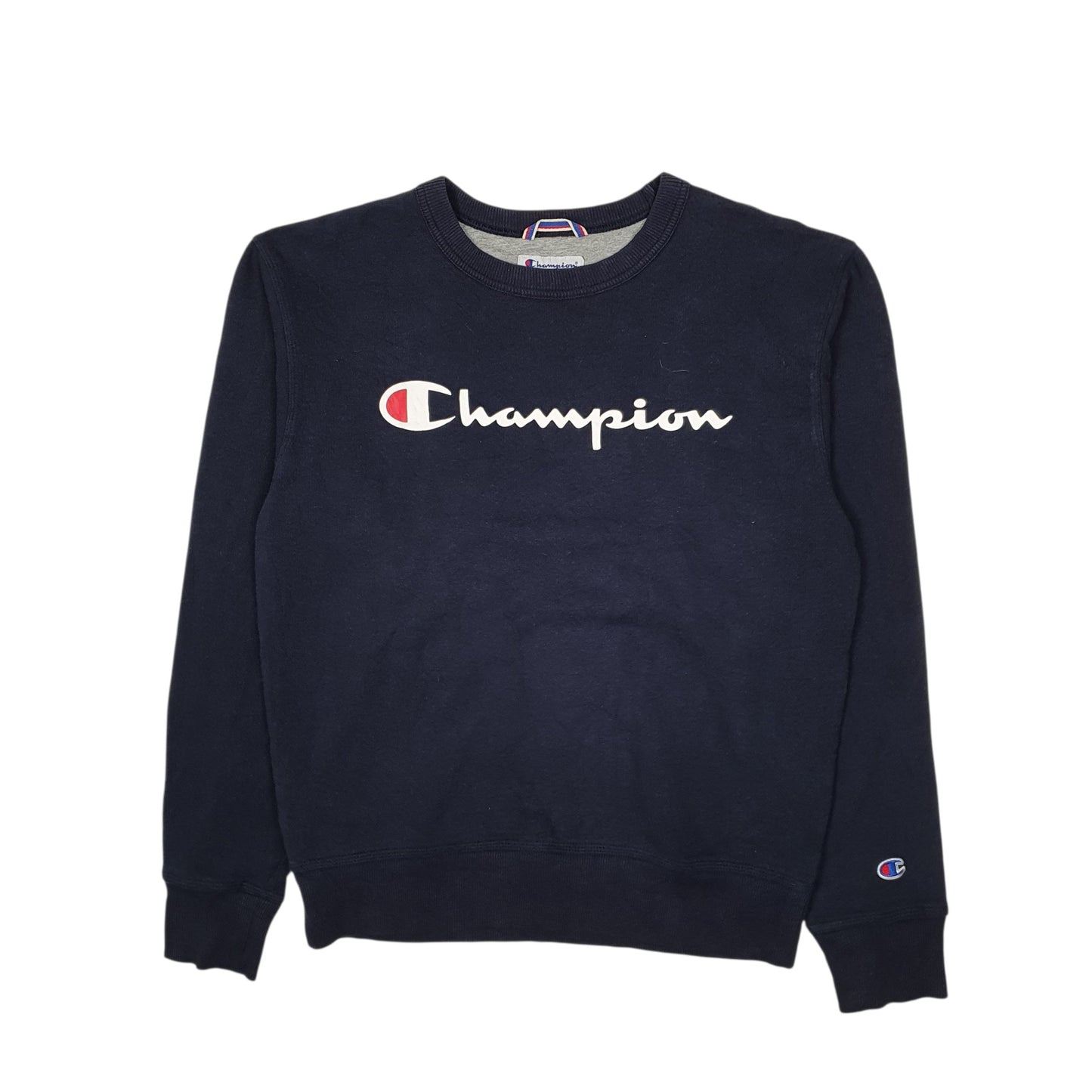 Mens Navy Champion  Crewneck Jumper