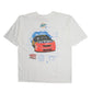 Mens White Speed Zone Single Stitch Vintage 90s Nascar Dupont  T Shirt